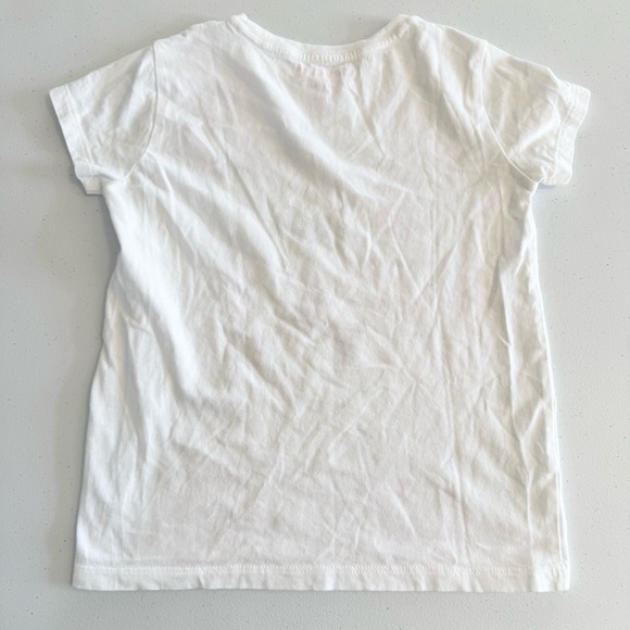 Crewcuts White Tee with Playful Dog Graphic SMALL - Picture 5 of 5